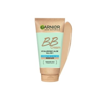 Garnier Hyaluronic Aloe All-In-1 BB Cream moisturizing BB cream for combination and oily skin Śniady 50 ml