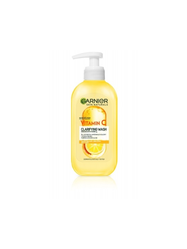 Garnier Skin Naturals Vitamin C Reinigungsgel zum Waschen des Gesichts 200 ml