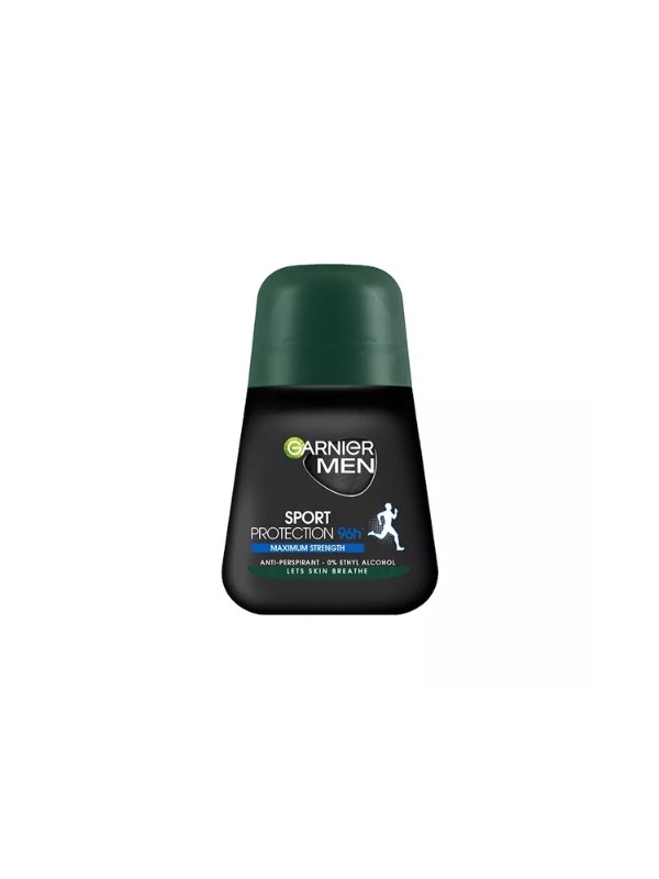 Garnier Sport Protection 96h Men Roll-On anti-transpirant met vulling 50 ml