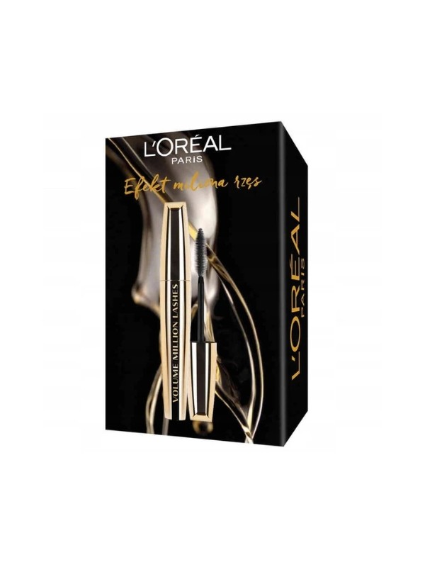 L'oreal Set Volume Million Lashes Black mascara 11 ml + Skin Expert micellar fluid 400 ml