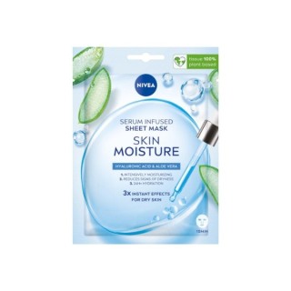 Nivea Skin Moisture sheet mask with hyaluronic acid and aloe 1 piece