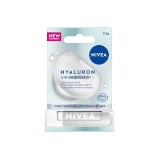 Nivea Hyaluron Lip Moisture Plus Hydraterende lippenbalsemstick 5 g