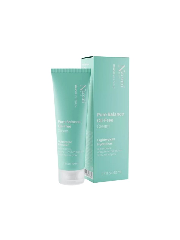 Nacomi Next Level Feuchtigkeitsspendende Gesichtscreme Pure balance 40 ml