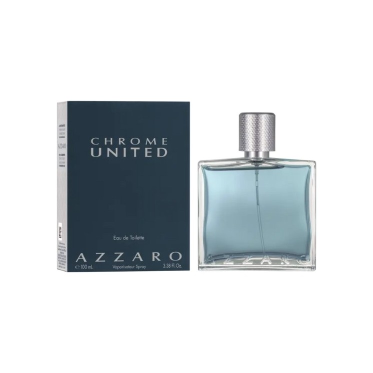 Azzaro Chrome United Eau de Toilette für Herren 100 ml