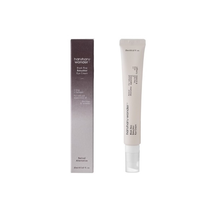 Haruharu Wonder Black Rice Bakuchiol Cream Anti-Falten-Augencreme mit Bakuchiol 20 ml