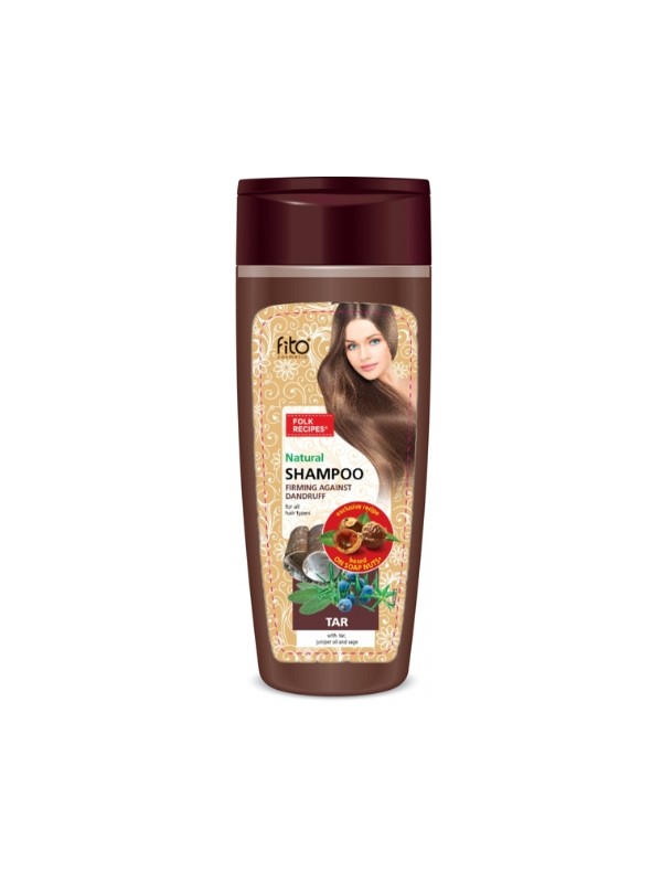 Fitocosmetics Teer anti-roos haarshampoo met jeneverbesolie 270 ml