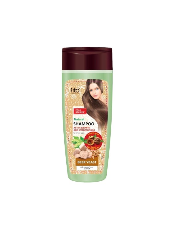 Fitocosmetics Shampoo für alle Haartypen Bierhefe 270 ml