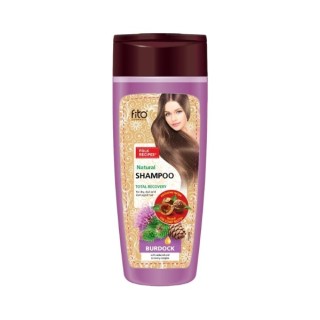 Fitocosmetics Burdock Shampoo voor droog en beschadigd haar met cederolie 270 ml