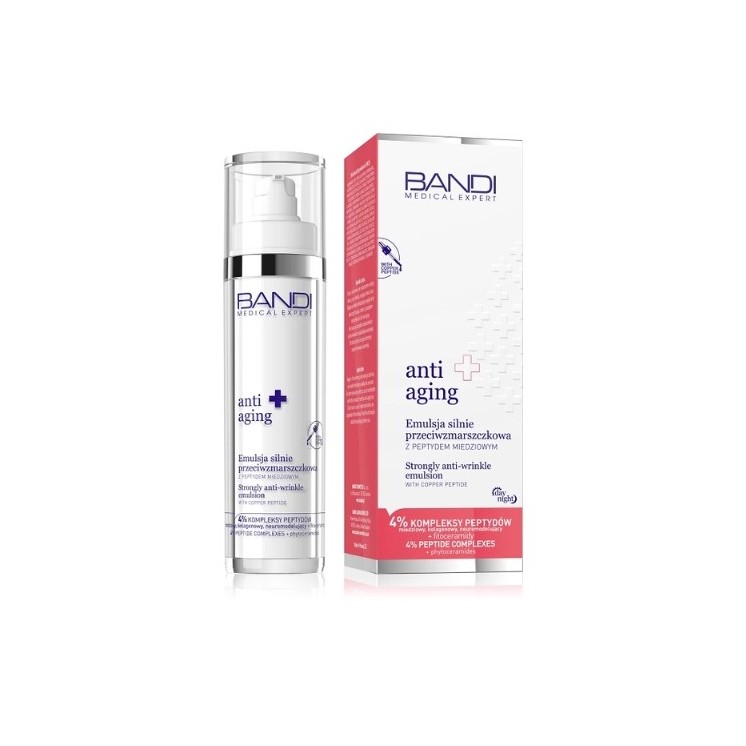 Bandi Medical Expert ANTI AGING Strong anti-wrinkle emulsion with copper peptide 50 ml