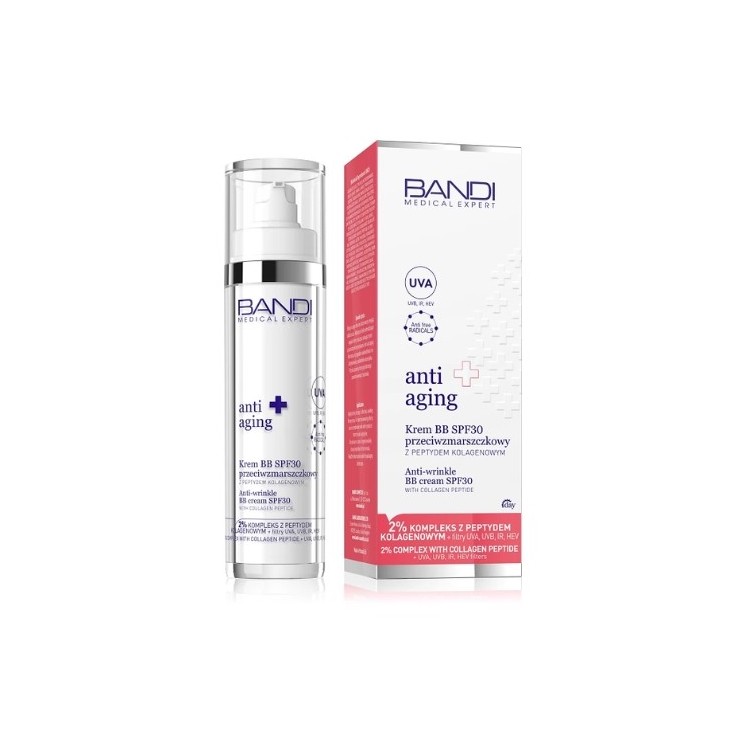 Bandi Medical Expert ANTI AGING BB Cream SPF30 Anti-Wrinkle with Collagen Peptide 50 ml