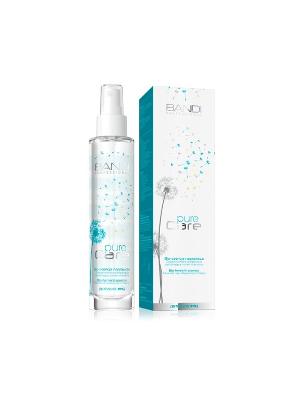 Bandi PURE CARE Bio -herstellende essentie die huidveroudering vertraagt 100 ml