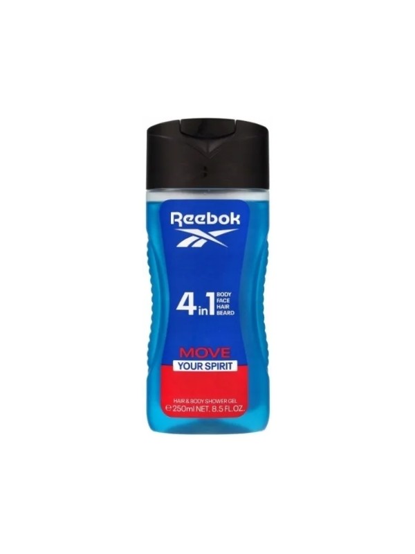 Reebok Man Move Your Spirit 4 in 1 Duschgel 250 ml