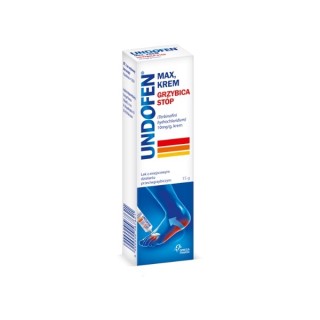 Undofen Max schimmelwerende voetcrème 15 g