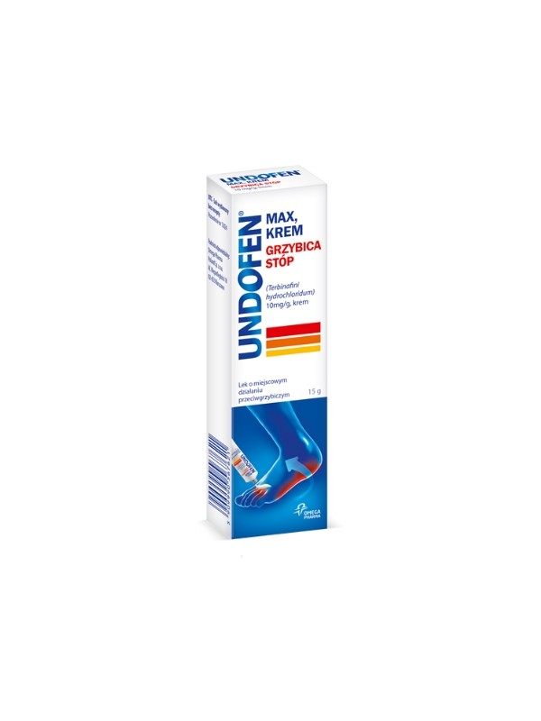 Undofen Max Antifungal Foot Cream 15g