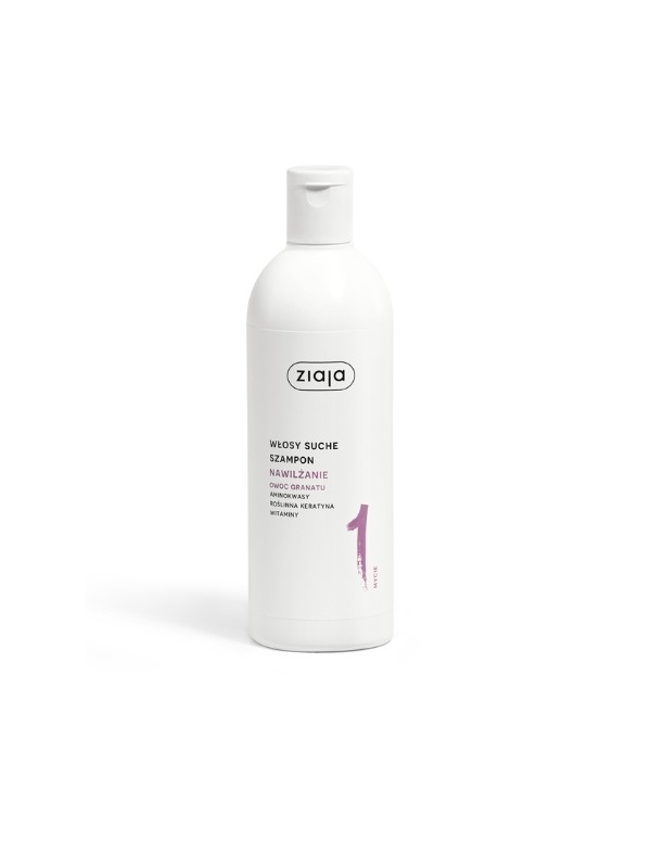 Ziaja Granatapfel-Shampoo feuchtigkeitsspendendes Haar 400 ml