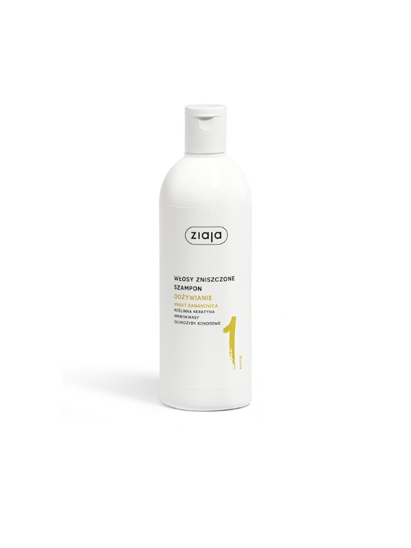 Ziaja Bananenbloem Haarshampoo Voeding 400 ml