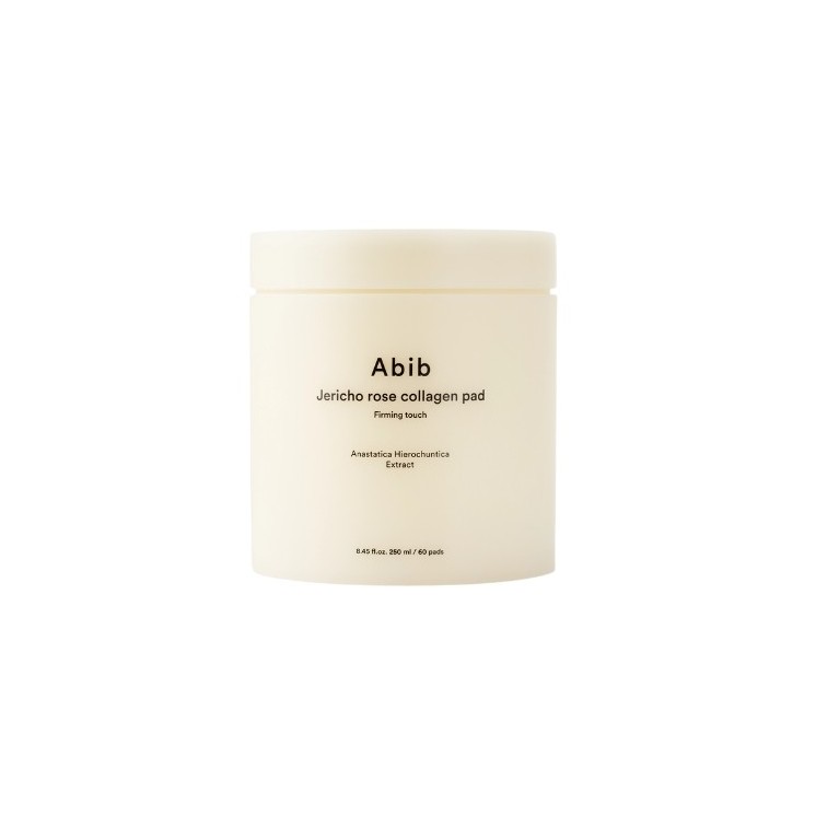 Abib Jericho Rose Collagen Pad Firming Touch Hydraterende en verstevigende gezichtspads 60 stuks