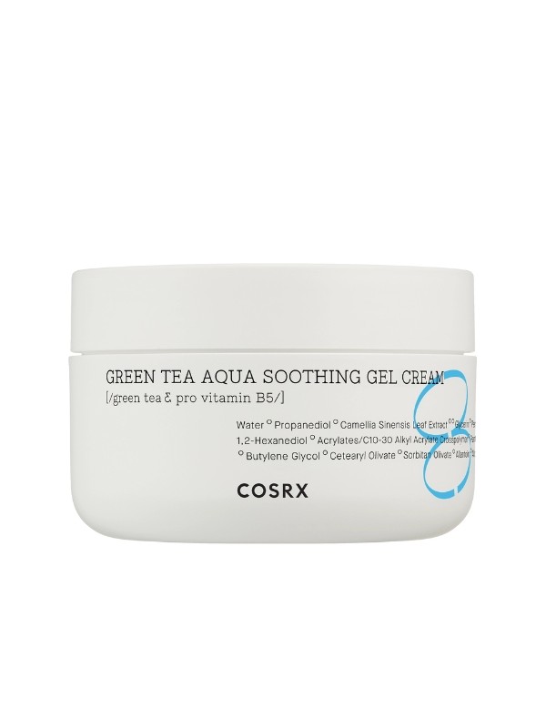 COSRX Hydrium Green Tea Aqua Soothing Gel Cream Kalmerende crème met groene thee-extract 50 ml