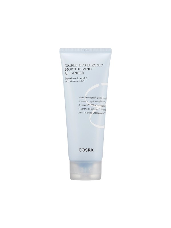 COSRX Hydrium Triple Hyaluronic Moisture Cleanser Cleansing Foam with Hyaluronic Acid 150 ml