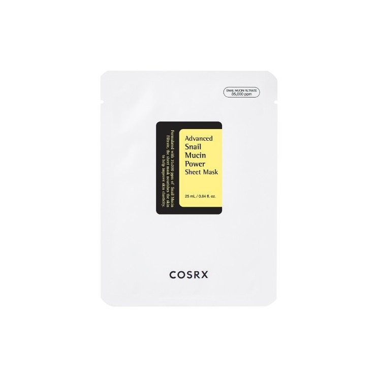 COSRX Advanced Snail Mucin Power Essence Sheet Mask 25 ml