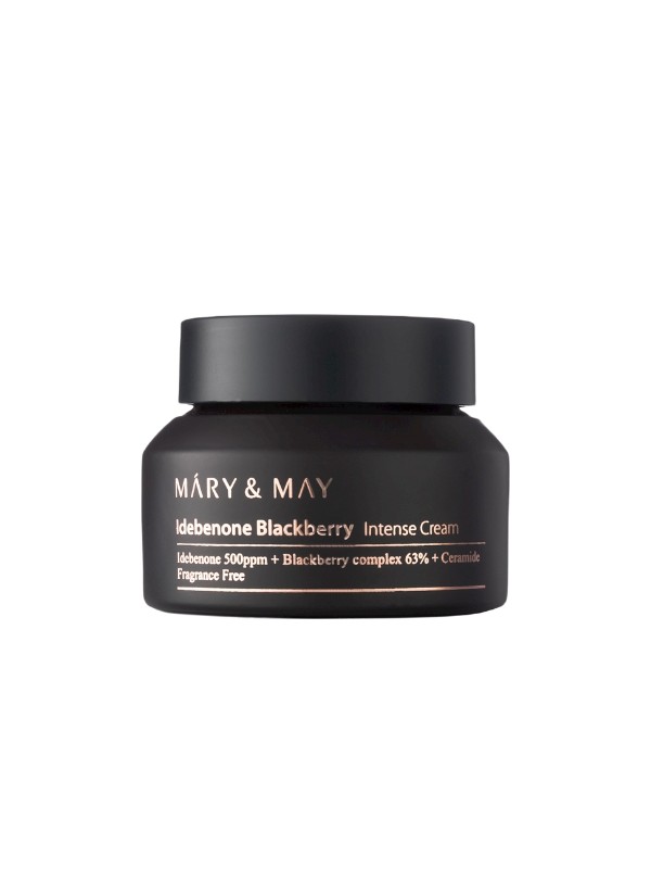 Mary&May Idebenone Blackberry Intense Cream Antirimpelcrème met Idebenone 70 g