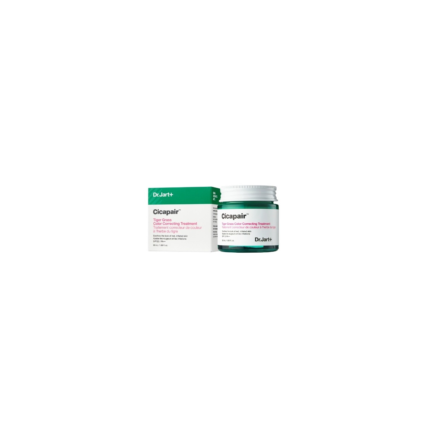 Dr.Jart+ Cicapair Tiger Grass Color Correcting Treatment Korrigierende Gesichtscreme 50 ml