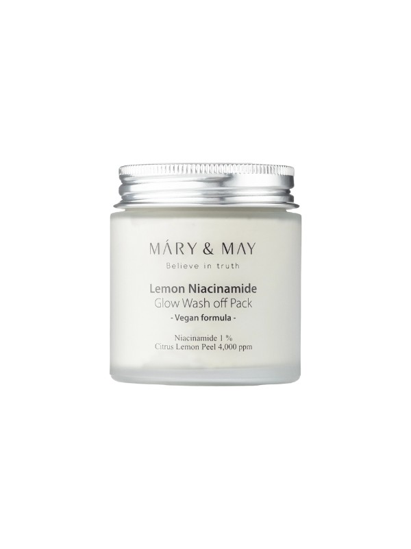 Mary&May Lemon Niacinamide Glow Wash off Pack Verhelderend Kleimasker 125 g