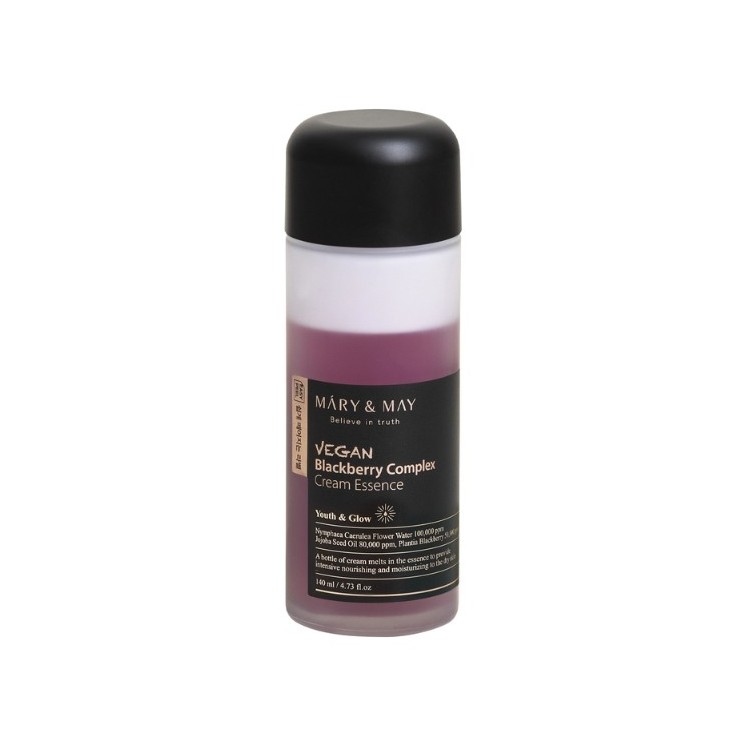 Mary&May Vegan Blackberry Complex Cream Essence Multifunctionele Cream Essence voor Tarza 140 ml