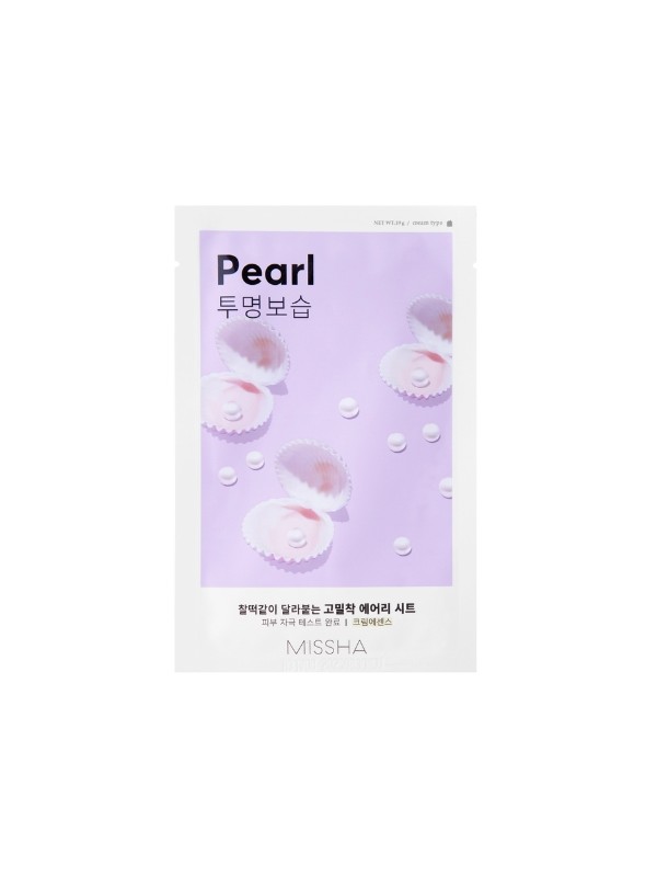 Missha Airy Fit Sheet Mask Pearl Sheet Mask 19 gr