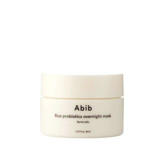 Abib Rice Probiotics Overnight Mask Barrier Jelly Overnight Mask with Rice Probiotics 80 ml