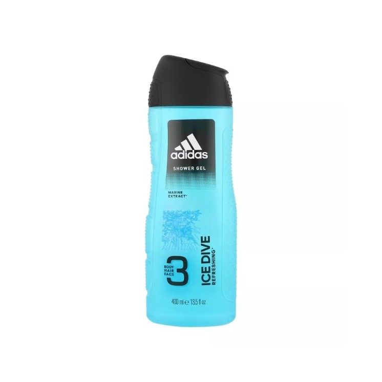 Adidas Ice Dive Verfrissende douchegel voor heren 400 ml