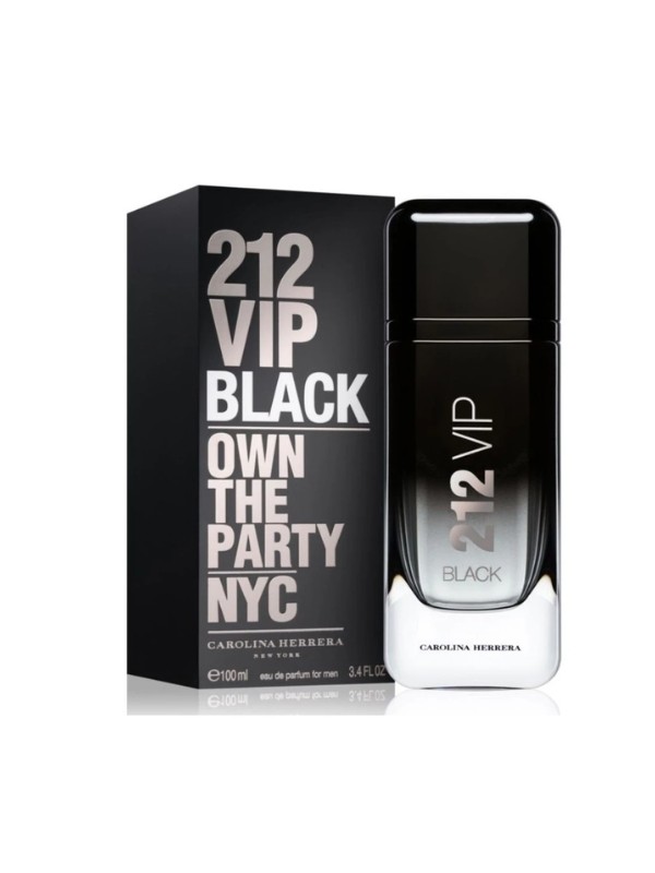 Carolina Herrera 212 VIP Black Men Eau de Parfum voor mannen 100 ml