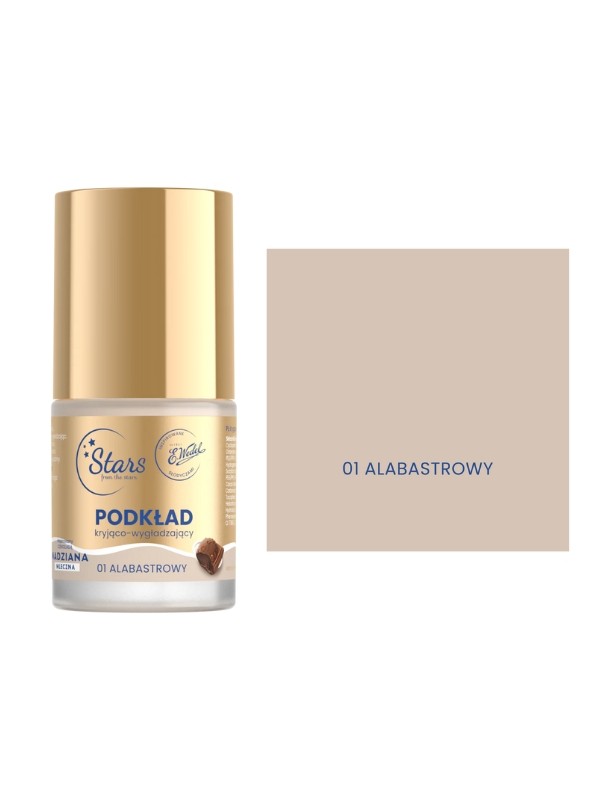 Stars from the stars Wedel Nadziana Soothing and Smoothing Foundation 01 Alabaster 25 G