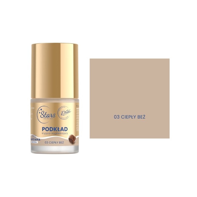 Stars from the stars Wedel Nadziana Beruhigende und glättende Foundation 03 Warm Beige 25 g