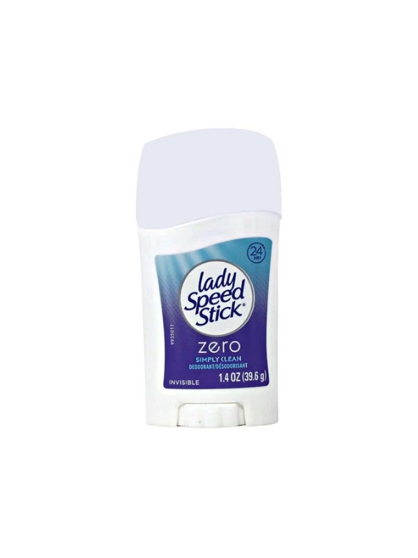 Lady Speed Stick Antiperspirant met Zero Simply Clean-inhoud 39,6 g