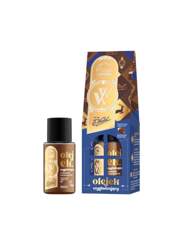 OnlyBio x Wedel Hair in Balance Olejek rozświetlający do włosów Czekolada Mleczna Nadziana 20 ml