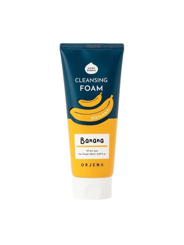 Orjena Cleansing Foam Banana Smile Day Reinigende gezichtsschuim 180 ml