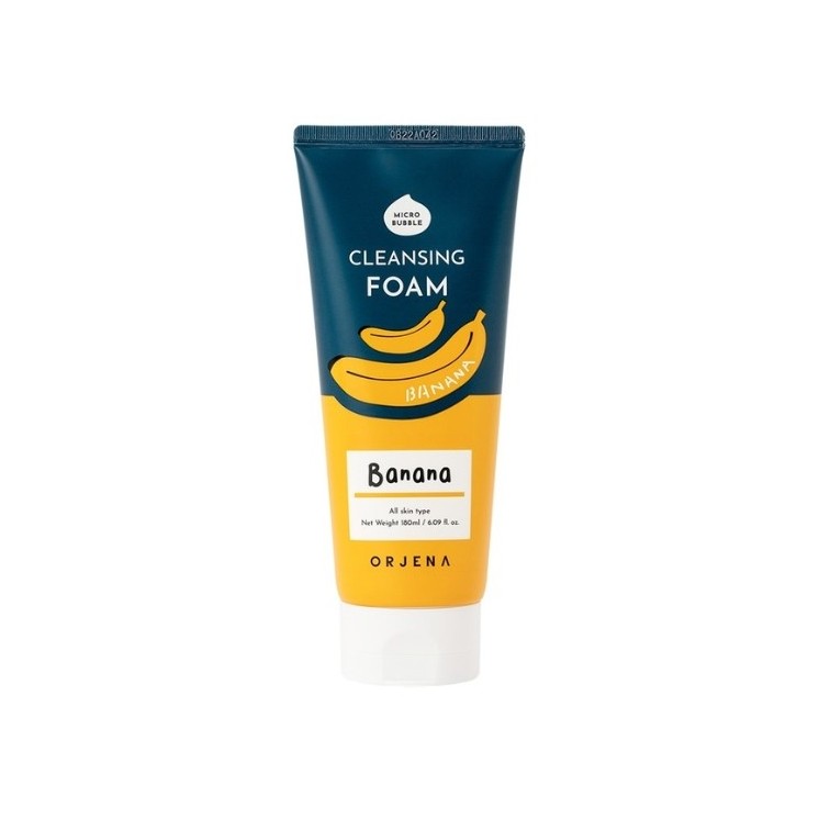 Orjena Cleansing Foam Banana Smile Day Cleansing face foam 180 ml