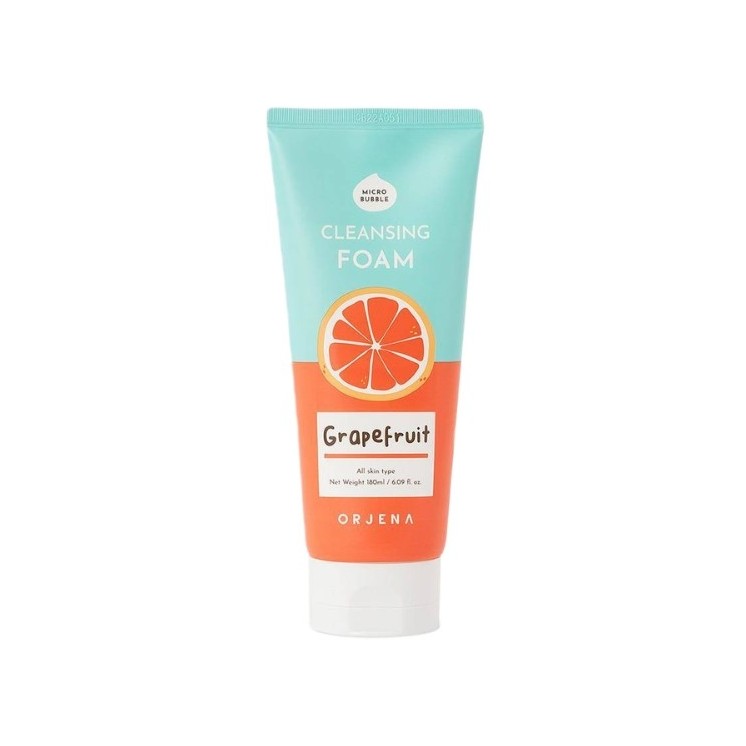 Orjena Cleansing Foam Grapefruit Smile Day cleansing facial foam 180 ml