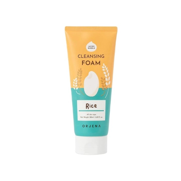 Orjena Cleansing Foam Rice Smile Day cleansing facial foam 180 ml