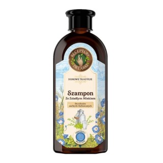 Zielarkas Rezepte Shampoo mit Sauermilch für trockenes und coloriertes Haar 350 ml