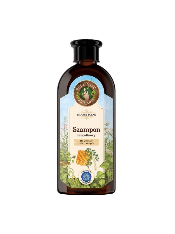 Herbalist's Recipes Propolis shampoo for damaged hair Skarby Polne 350 ml