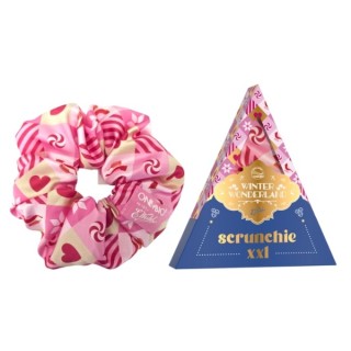 OnlyBio x Wedel Hair in Balance Scrunchie XXL Milchschokolade Erdbeere