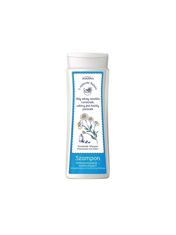 Joanna From Babuni's Pharmacy Strengthening and moisturizing shampoo Chamomile and biotyna 300 ml