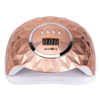 dual UV/ LED Nail Lamp 248 W for Hybrid Varnishes and Gels Gold