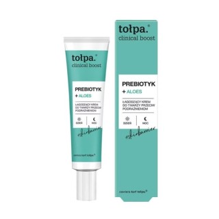 Tołpa Clinical Boost Soothing beruhigende Gesichtscreme Präbiotikum und Aloe 40 ml