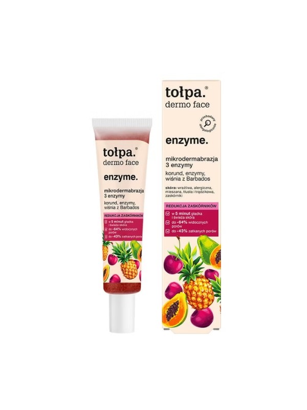 Tołpa Dermo Face Enzyme Microdermabrasie 3 Enzymen Peeling 40 ml