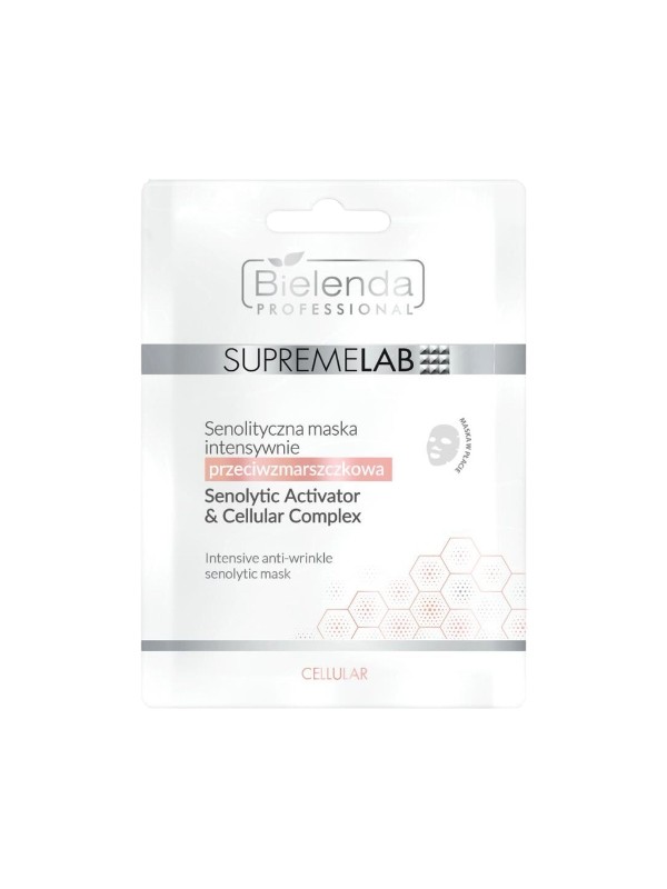 Bielenda Professional SUPREMELAB Senolytic intensiv Anti-Falten-Maske 1 Stück