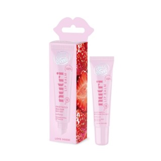 FaceBoom Nutri Lip Balm Voedende lippenbalsem met aardbeiensap LOLLIPOP 10 g