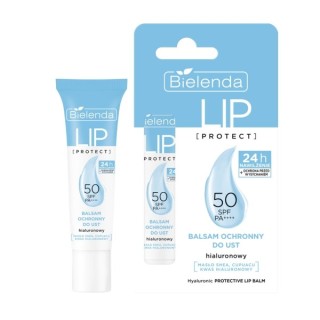 Bielenda LIP PROTECT Beschermende lippenbalsem SPF 50 hyaluronzuur 10 g